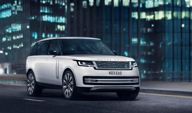 Range Rover Driving