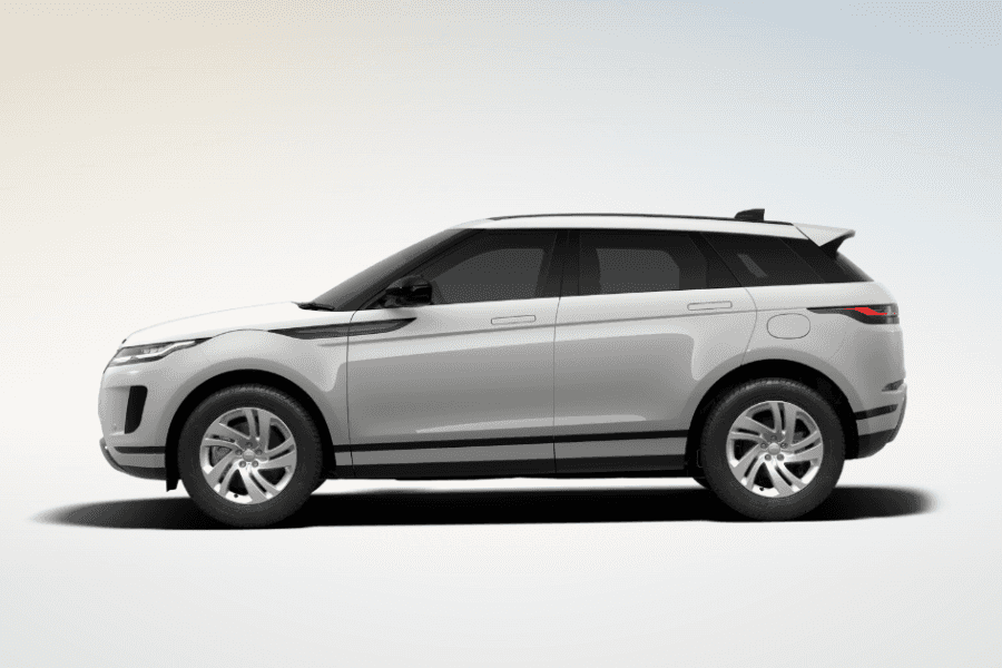 Range Rover Evoque in the city.