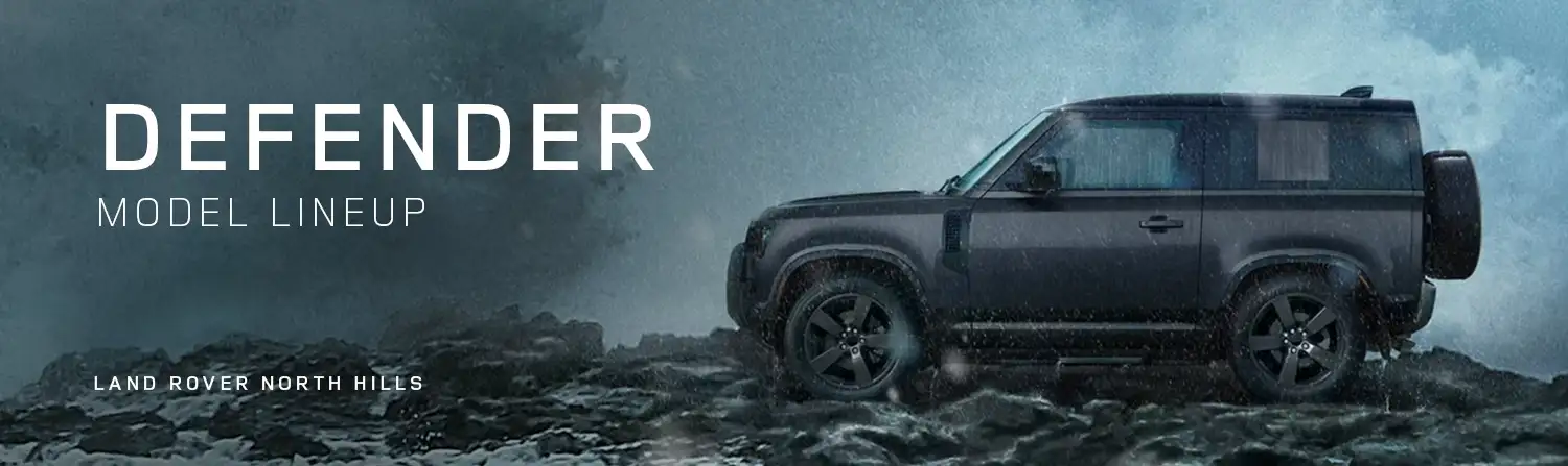 Defender Model Lineup - Land Rover North Hills