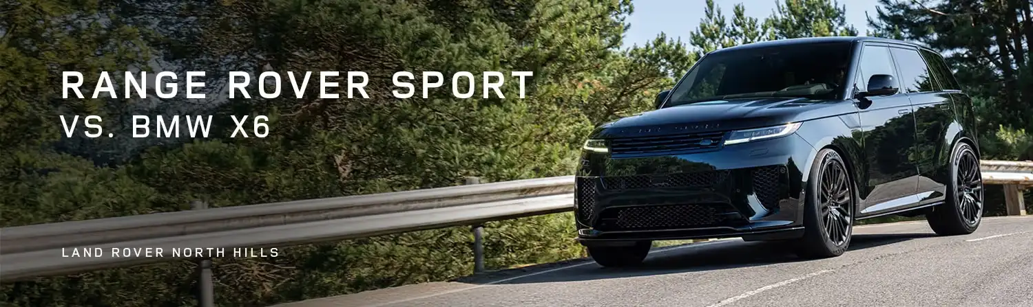 View Range Rover Sport VS BMW X6