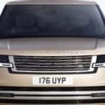 Front view of the 2025 Range Rover