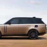 A 2026 Land Rover Range Rover recharging its battery