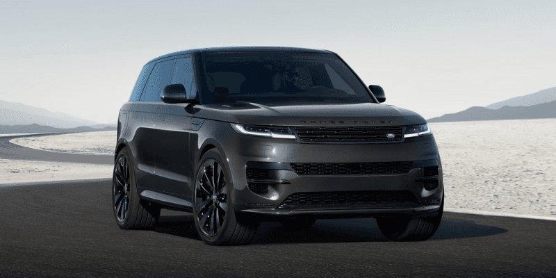 Luxury SUV on the road