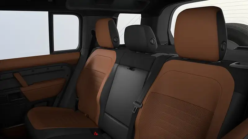 Defender Interior Burnt Sienna / Ebony