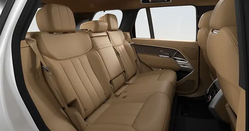Range Rover Caraway perforated Semi-Aniline leather