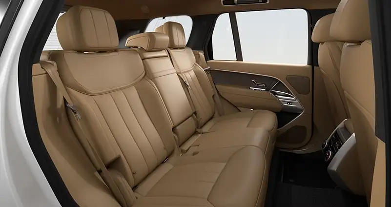 Range Rover Caraway perforated Windsor leather
