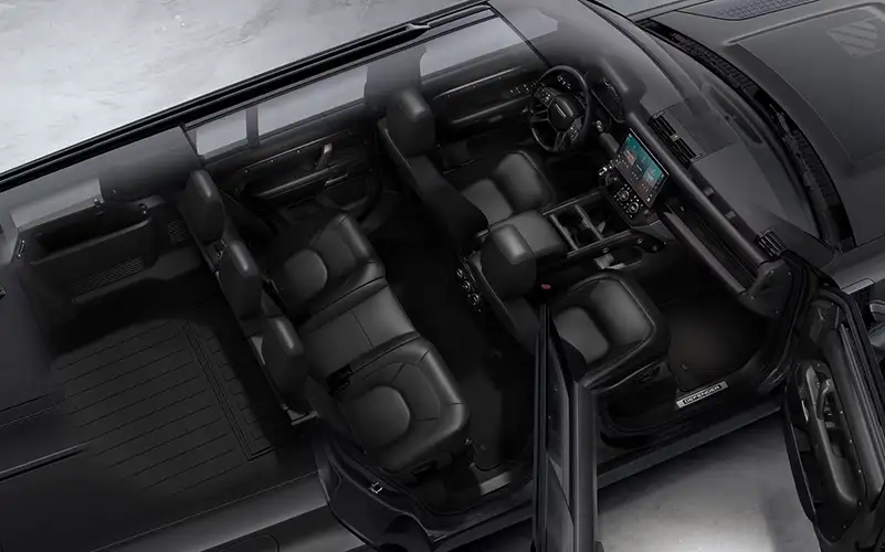 Defender 130 Interior