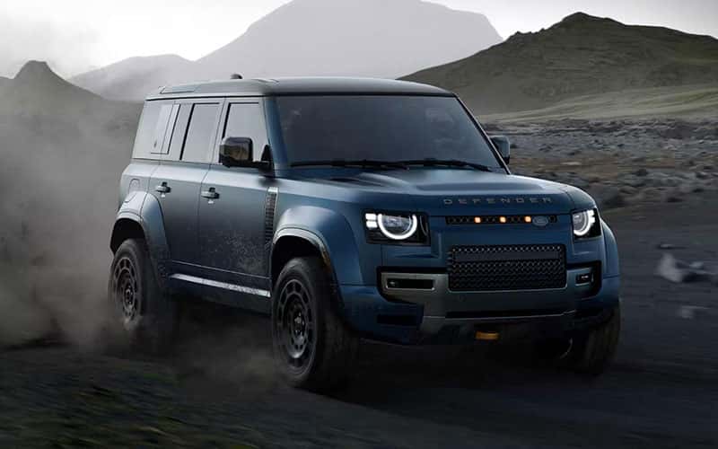 Land Rover Defender 110 near Pittsburgh