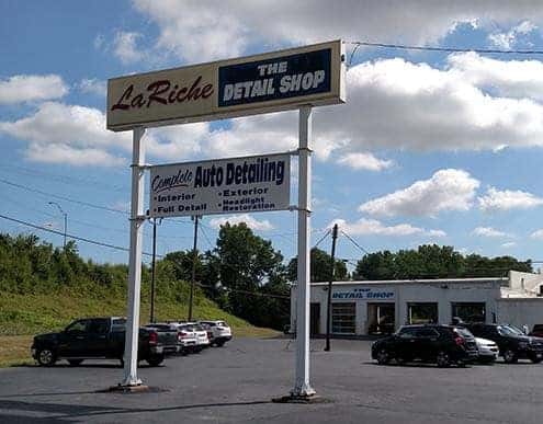 LaRiche Chevrolet auto detail shop in Findlay, Ohio