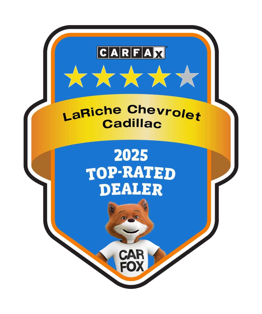 LaRiche Chevrolet CARFAX Top-Rated Dealer Badge