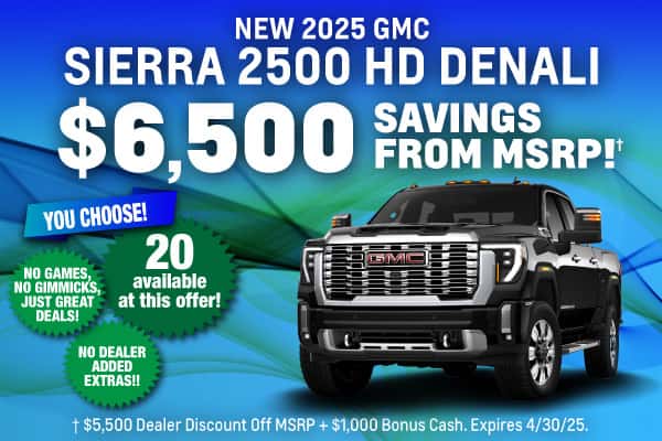 New 2025 GMC Sierra 2500 HD Denali