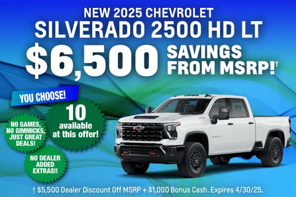 New 2025 Chevrolet Silverado 2500 HD LT