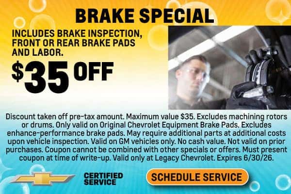 $35 Off Brake Special