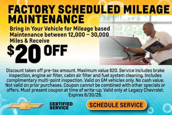 Factory Scheduled Mileage Maintenance
