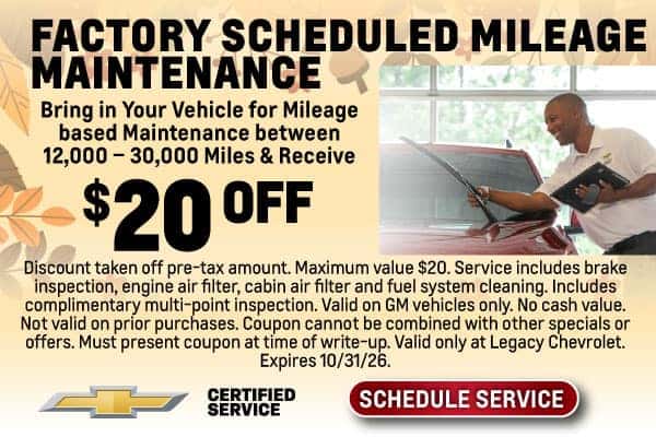 Factory Scheduled Mileage Maintenance