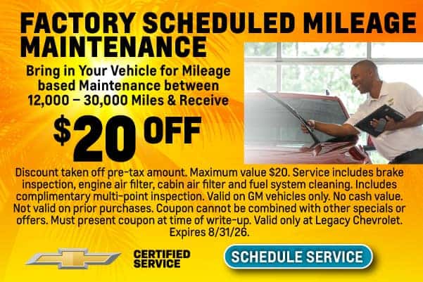 Factory Scheduled Mileage Maintenance
