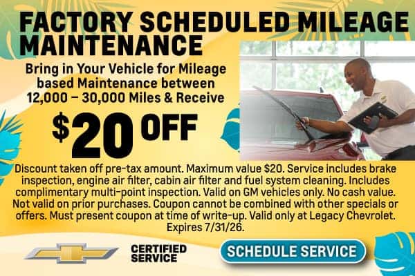 Factory Scheduled Mileage Maintenance