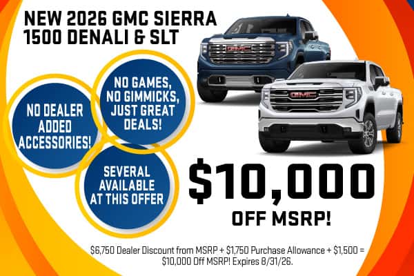 New 2026 GMC Sierra 1500 