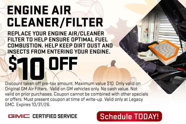 $10 Off Engine Air Filter