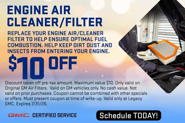 $10 Off Engine Air Filter