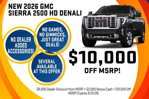 New 2026 GMC Sierra 2500 HD 