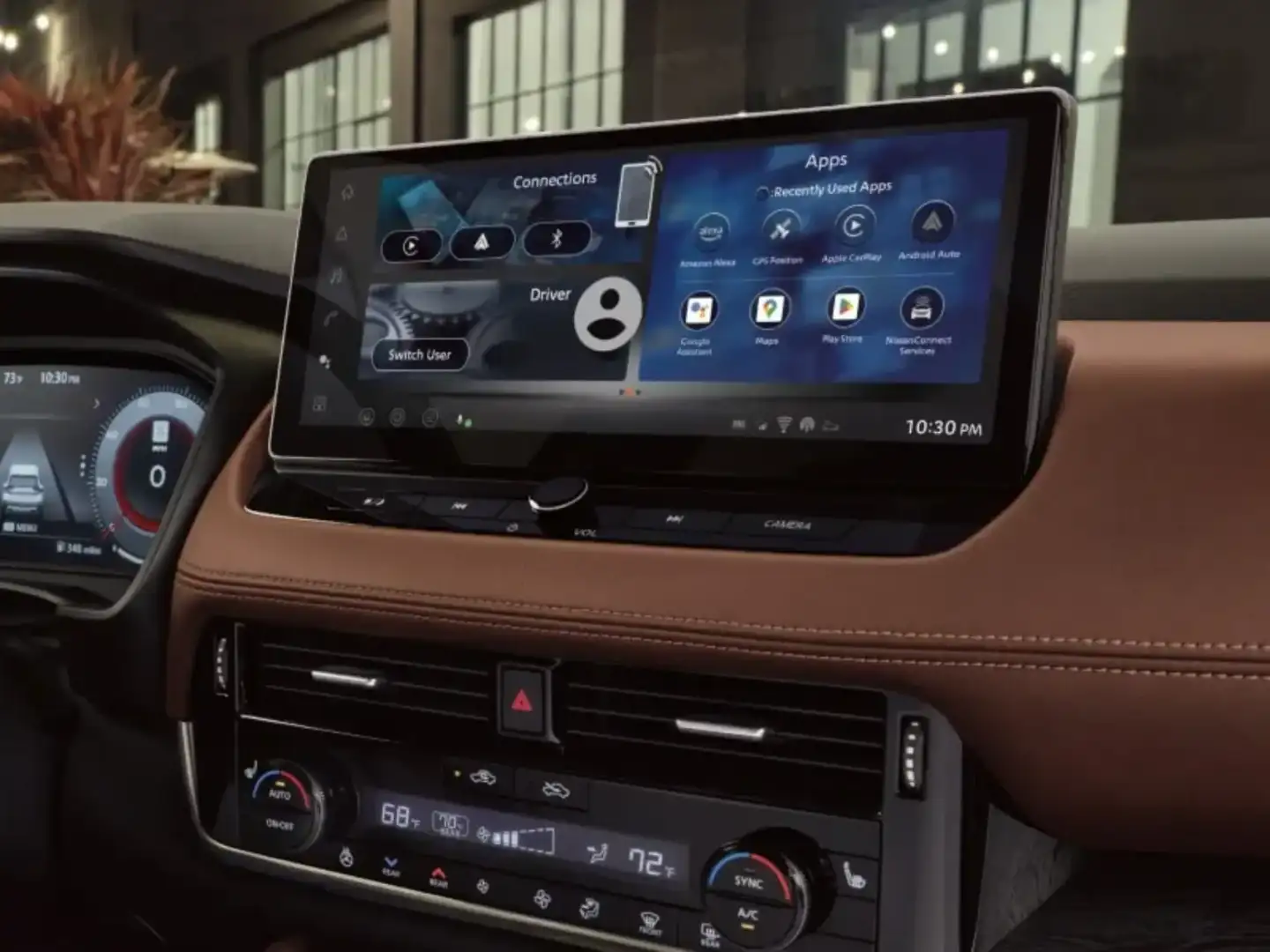 nissan rogue dashboard
