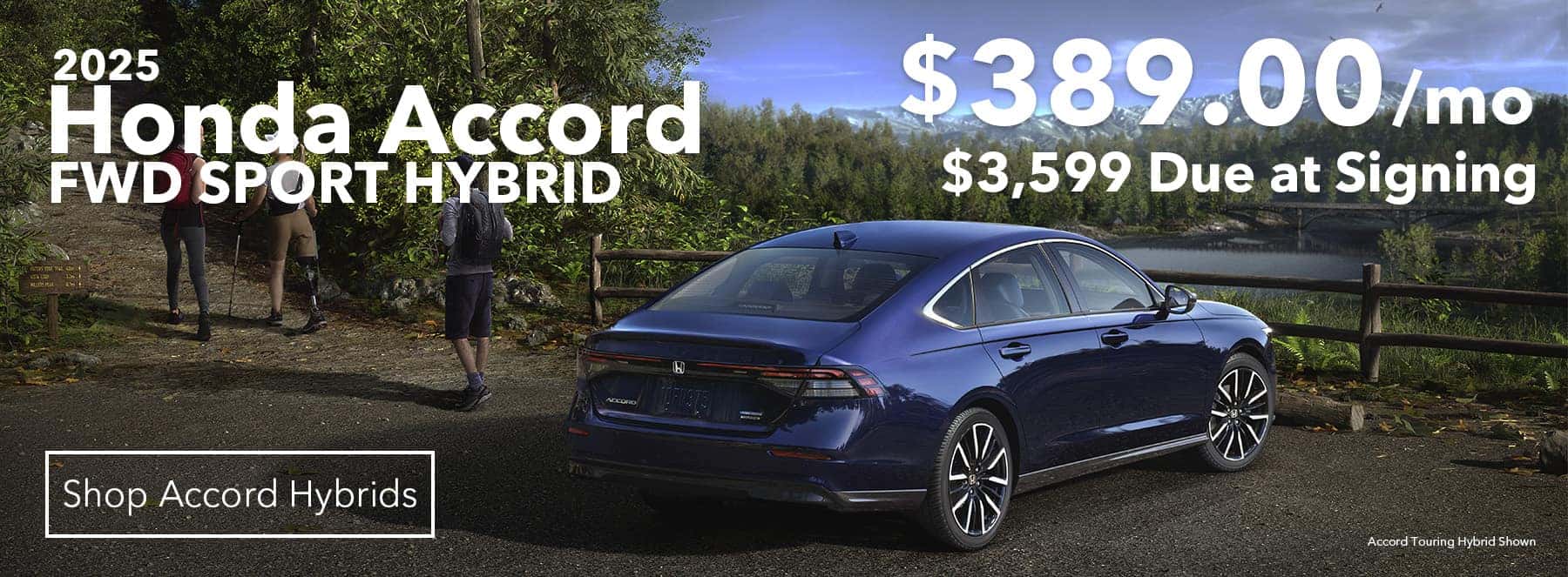 Blue Accord Hybrid -Road Trip