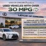 used vehicle with over 30 MPG in Concord, CA