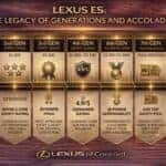 Lexus ES Generations and awards