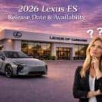 2026 Lexus ES release date and availability at Lexus of Concord luxury sedan preview arriving soon in the Bay Area