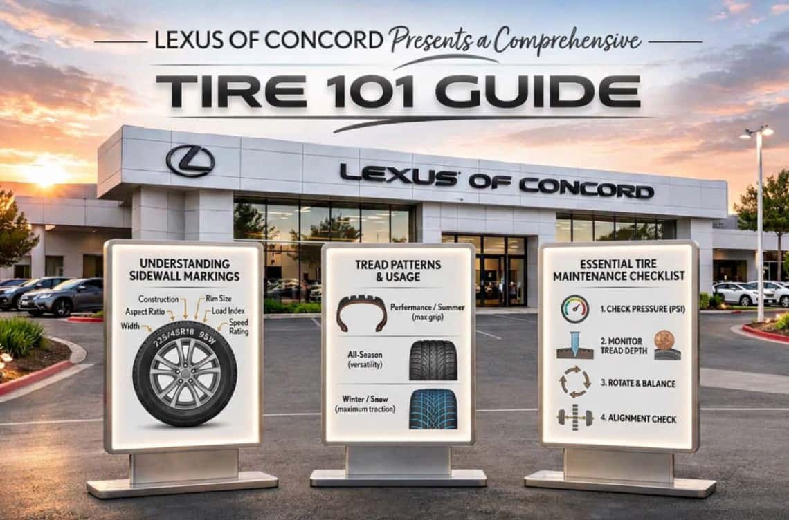 Tire care at Lexus of Concord