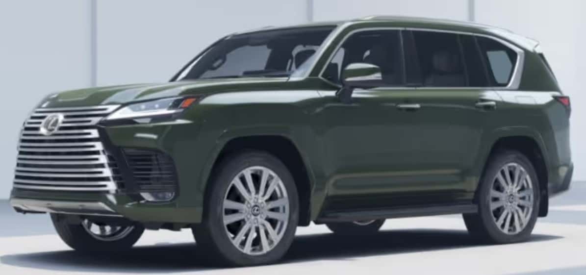 2026 Lexus LX flagship luxury SUV at Lexus of Concord dealership in Concord California