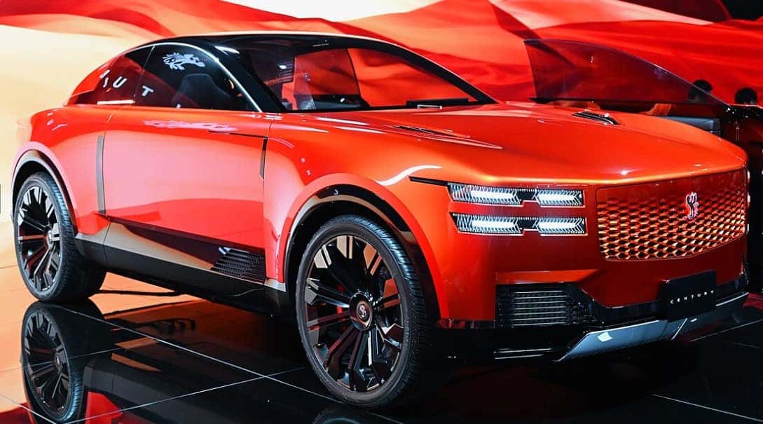 Toyota Century ultra luxury SUV representing Toyota's new flagship brand above Lexus