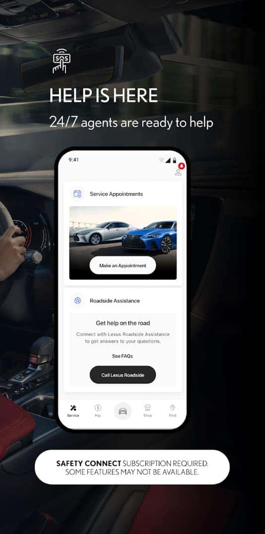 Lexus App Safety Connect