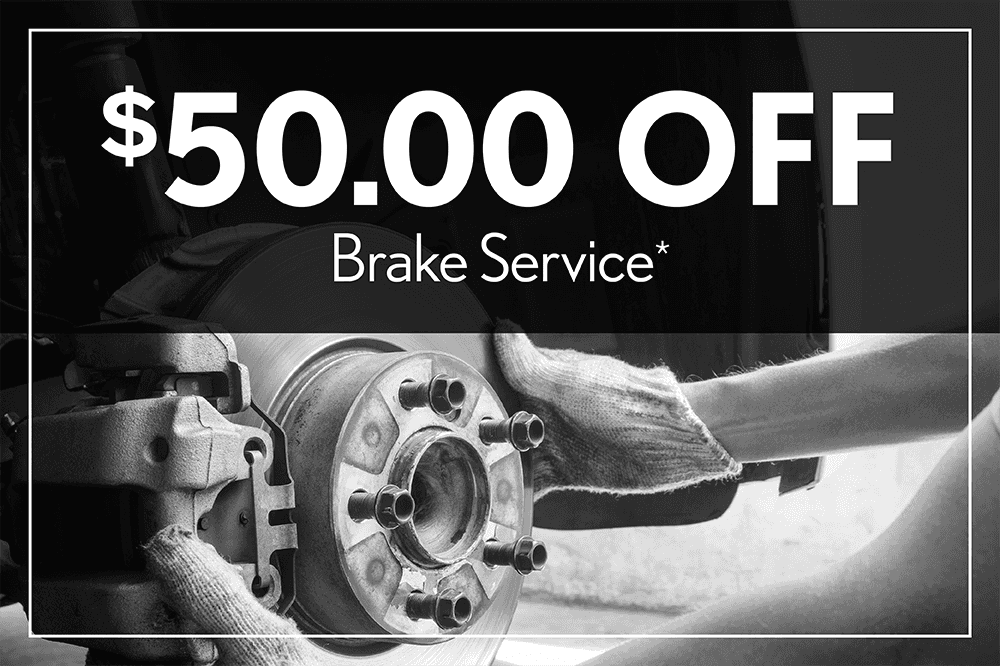 $50.00 off any brake repair or replacement