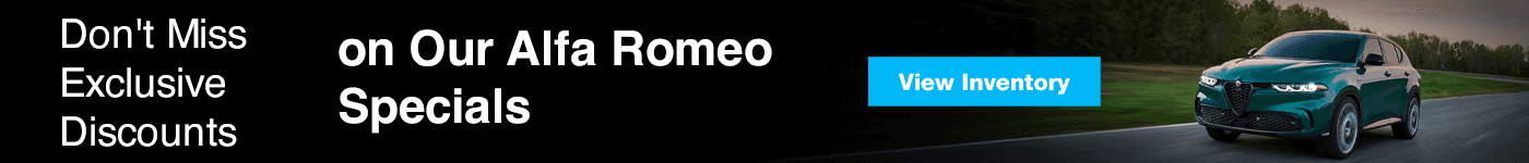 Don't Miss Exclusive Discounts on Our Alfa Romeo Specials