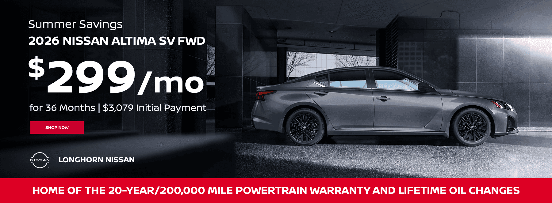 2026 Nissan Altima SV FWD