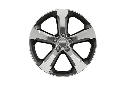 20-Inch Diamond Cut with High-Gloss Tech Gray Painted Pockets