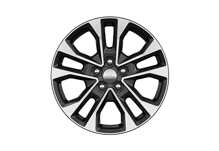 20-Inch Machined Face with Black Noise Painted Pockets