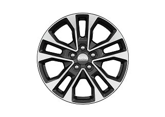 20-Inch Machined Face with Black Noise Painted Pockets