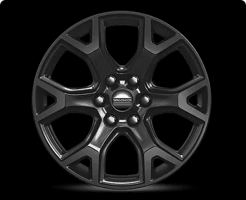 20-Inch Gloss-Black Painted Aluminum Wheels
