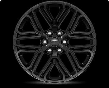 22-Inch Painted Gloss-Black Wheels