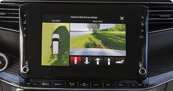 360° Surround View Camera* with Washer