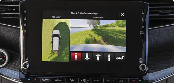360° Surround View Camera* with Washer