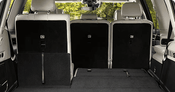 60/40 split-folding third-row bench seat
