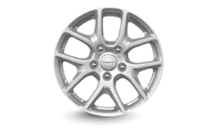 17-INCH PAINTED TECH SILVER WHEELS