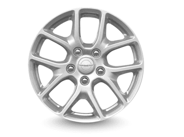 17-INCH PAINTED TECH SILVER WHEELS