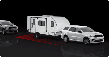 AVAILABLE BLIND SPOT MONITORING* WITH TRAILER TOW DETECTION
