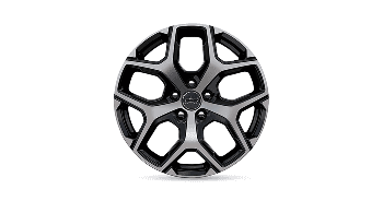 18-Inch Aluminum with Gloss Black Pockets