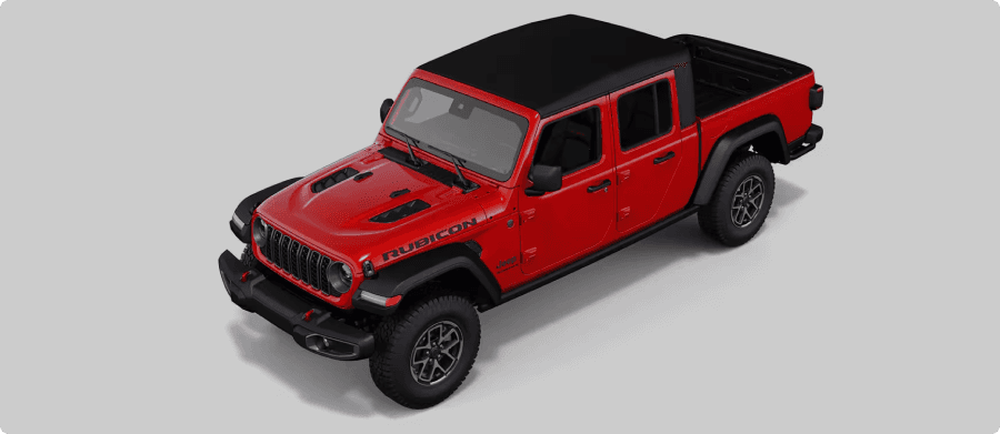 BLACK FREEDOM TOP THREE-PIECE HARDTOP